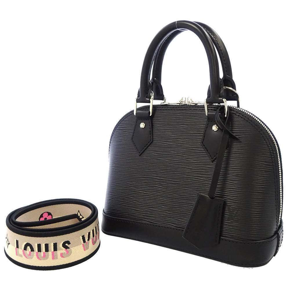 Louis Vuitton Monogram Flower Alma BB Epi Handbag